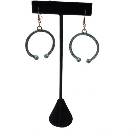 Turquoise Earrings Western Style - Picture 1 of 5